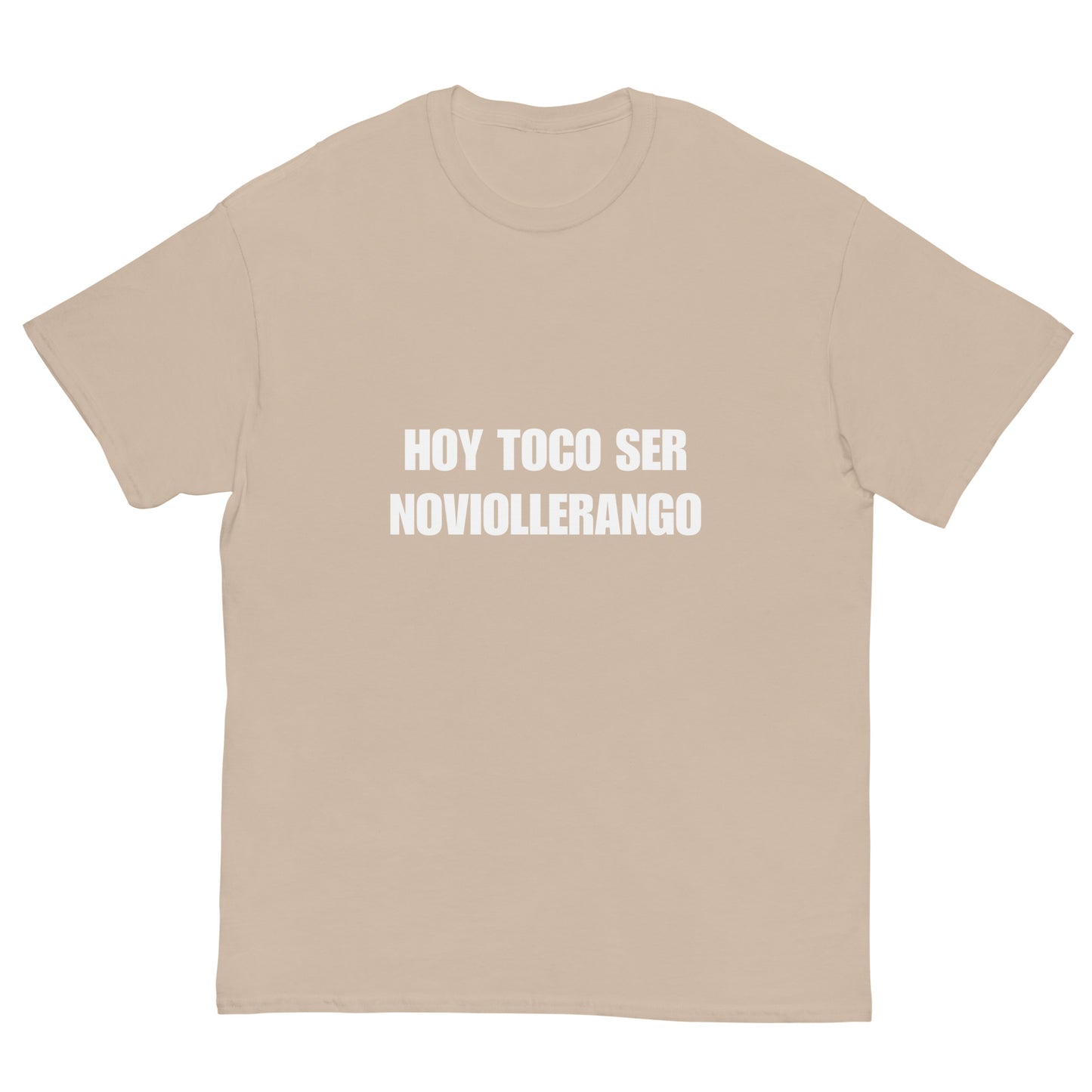 Men's Classic Tee - Hoy Toco Ser Noviollerango